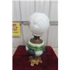 Image 9 : 19th Century Hurricane Parlor Coal Oil Lamp, Shade Not Original