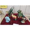 Image 1 : Animal Ornaments Including Cats, Dogs, and a Doorstop