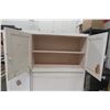 Image 8 : Painted Hoosier Cabinet, 67" x 40" x 26"