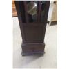 Image 4 : Antique German Cased Art Deco Grandfather Clock, 74" x 15 1/2" x 8 1/2"