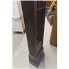 Image 7 : Antique German Cased Art Deco Grandfather Clock, 74" x 15 1/2" x 8 1/2"