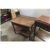 Image 3 : End Table, 24" x 27" x 21", with Stand and Drawer, Needs Repair