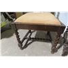Image 5 : Two Barley-Twist Dining Room Chairs, One Cracked, One Missing Seat