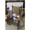 Image 6 : Two Barley-Twist Dining Room Chairs, One Cracked, One Missing Seat