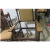 Image 8 : Two Barley-Twist Dining Room Chairs, One Cracked, One Missing Seat