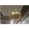 Image 6 : Victorian Art Nouveau Banquet Oil Lamp, 26" Tall