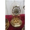 Image 2 : Vintage Brass Decor Lot – Anniversary Clock, Vase, and Accessories
