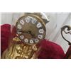 Image 3 : Vintage Brass Decor Lot – Anniversary Clock, Vase, and Accessories