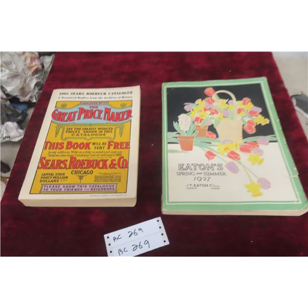 Reproduction Eatons and Sears Catalogues