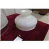 Image 4 : Pair of Vintage Milk Glass Light Shades – 12" and 9½" Diameter