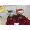 Image 1 : Etched Glass Lamp Part, Suitable for Use as Vase