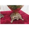 Image 3 : Etched Glass Lamp Part, Suitable for Use as Vase