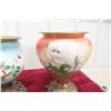 Image 4 : Etched Glass Lamp Part, Suitable for Use as Vase