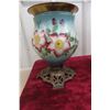 Image 6 : Etched Glass Lamp Part, Suitable for Use as Vase