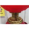 Image 4 : Gone With The Wind Style Red Satin Aladdin Lamp