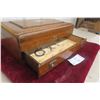 Image 6 : Oak Silverware Chest With Bottom Drawer, Approx. 6" x 17" x 11"