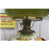 Image 4 : Hand-Painted Victorian-Style Parlor Table Top Hurricane Lamp