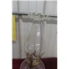 Image 7 : Bullseye Colared Coal Lamp and 2 Finger Lamps - All w/ Chimneys