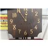Image 3 : Antique Oak Arts And Crafts Style Wall Clock