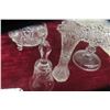 Image 4 : Crystal And Cut Glass Candy Dish, Decanter, and More