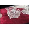 Image 5 : Crystal And Cut Glass Candy Dish, Decanter, and More