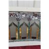 Image 6 : Stained Glass Window With Multicolor Panels, Not Great Condition