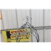 Image 4 : Four Hanging Wrought Iron Planters With One Wrought Iron Plant Stand