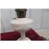 Image 4 : 2 x Aladdin Oil Lamp 1) With Lincoln Drape Pattern, No Chimneys