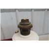 Image 6 : 2 x Aladdin Oil Lamp 1) With Lincoln Drape Pattern, No Chimneys