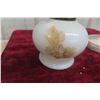 Image 9 : 2 x Aladdin Oil Lamp 1) With Lincoln Drape Pattern, No Chimneys