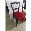 Image 3 : Two Antique Carved Back Chairs