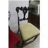 Image 4 : Two Antique Carved Back Chairs