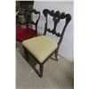 Image 5 : Two Antique Carved Back Chairs