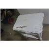 Image 3 : Painted Nite Stand With Drawer, Approx. 27" x 20" x 15"