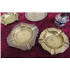 Image 6 : Decorative Brass And Iron Accessories Including Ashtray, Change Dish, Key Hanger and More!