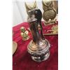 Image 7 : Decorative Brass And Iron Accessories Including Ashtray, Change Dish, Key Hanger and More!