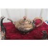 Image 3 : Silver Tea Pot, Coffee Pot, Tray, Creamer, And Sugar