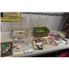 Image 1 : Assorted Sewing Supplies And Notions