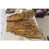 Image 2 : Lealther Beaded First Nation Vest, Fox Tail Keychain, and More