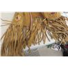 Image 5 : Lealther Beaded First Nation Vest, Fox Tail Keychain, and More