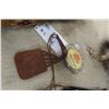 Image 8 : Lealther Beaded First Nation Vest, Fox Tail Keychain, and More