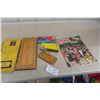 Image 1 : Champion Cribbage Board With Math Tool Sets And 1940s POST Magazine