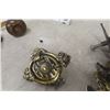 Image 5 : Assorted Antique Clock Weights, Pendulum Parts & Hardware