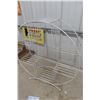 Image 3 : Wrought Iron Plant Stand, Approx. 27" x 26" x 8"