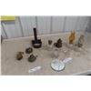 Image 1 : Miniature Coal Oil Lamp, Lamp Parts, Wall Mounts, and More