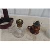 Image 3 : Miniature Coal Oil Lamp, Lamp Parts, Wall Mounts, and More