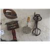 Image 2 : Match Dispenser, Iron Shoving Stick, Old K Utensils