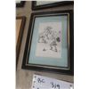 Image 6 : Framed Artwork - Signed And Hand-Drawn Signs, And More