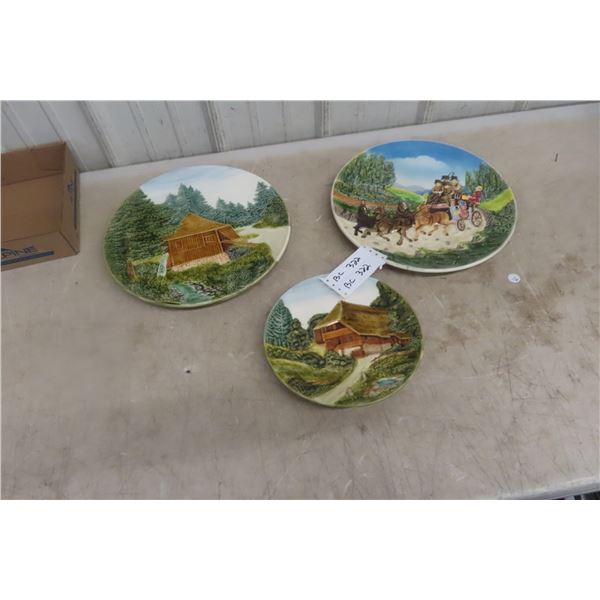 Three CICO German Plates