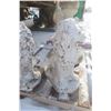 Image 3 : Two Cement Lion Ornaments, Approx. 24" Tall